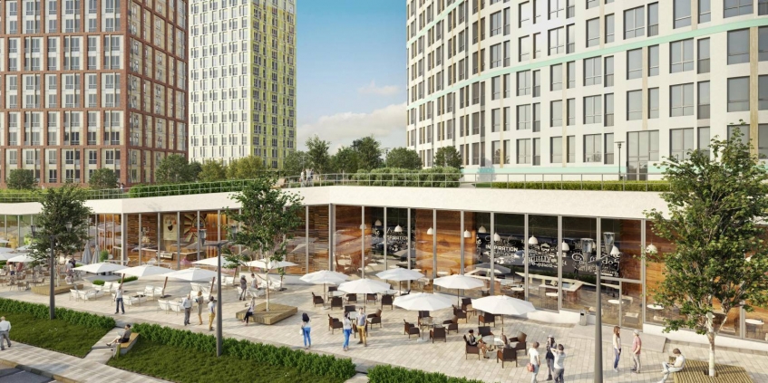 МФК Citimix. Москва, Никулинская ул., вл. 11, стр. 1-3