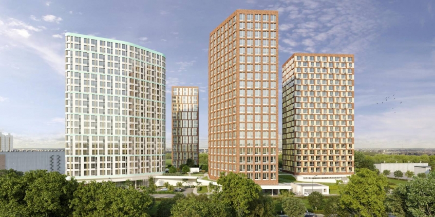 МФК Citimix. Москва, Никулинская ул., вл. 11, стр. 1-3