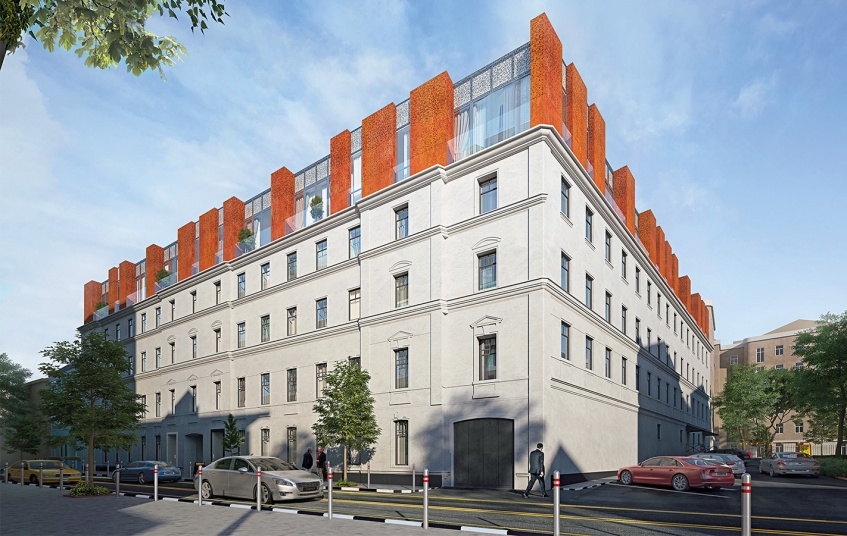 Апарт-комплекс Современник. Москва, Машкова ул., 13
