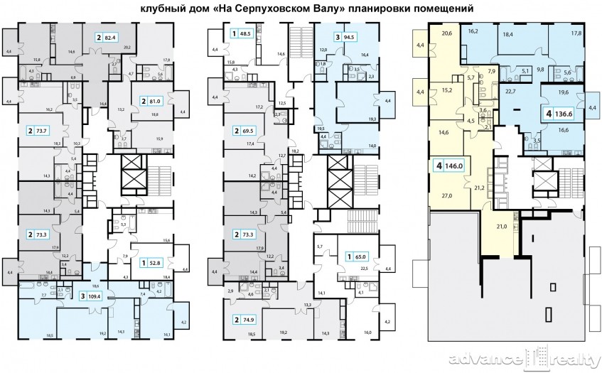 Клубный дом на Серпуховском Валу. Москва, Серпуховский Вал, 20