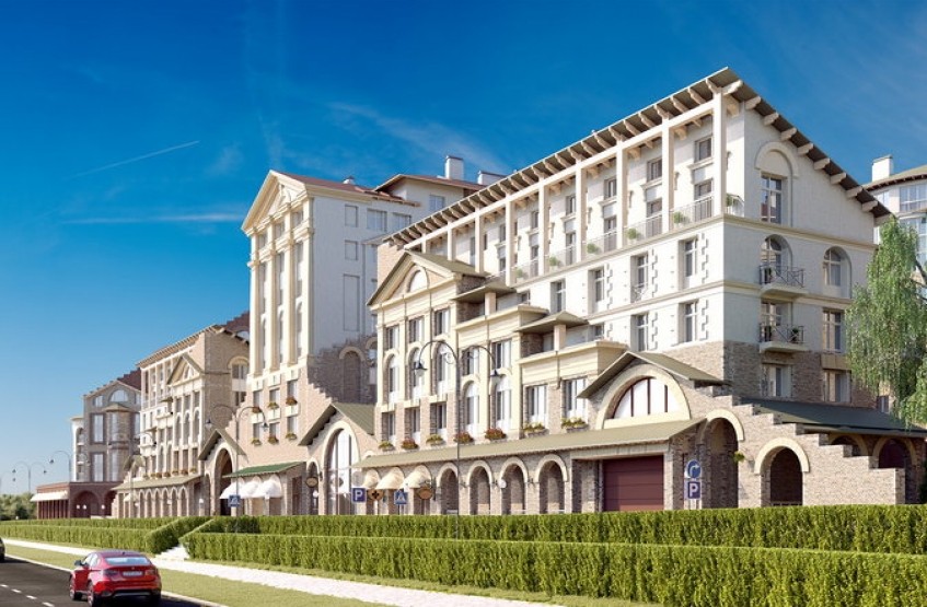 UP-квартал Римский. Московская обл., Ленинский р-н, Развилка пос., Вишнёвая ул.