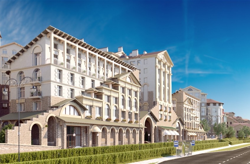 UP-квартал Римский. Московская обл., Ленинский р-н, Развилка пос., Вишнёвая ул.