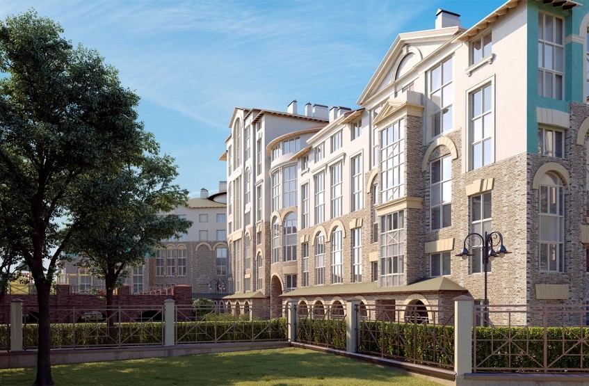 UP-квартал Римский. Московская обл., Ленинский р-н, Развилка пос., Вишнёвая ул.