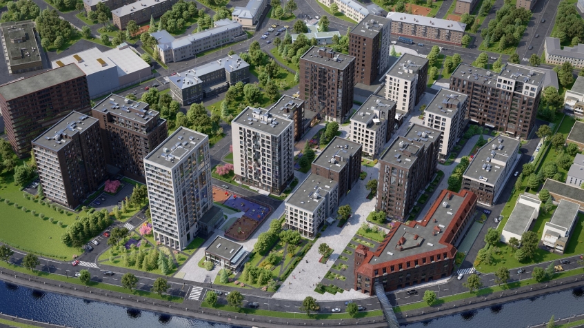 Резиденции Архитекторов. Москва, Большая Почтовая ул., вл. 24, 30, 34