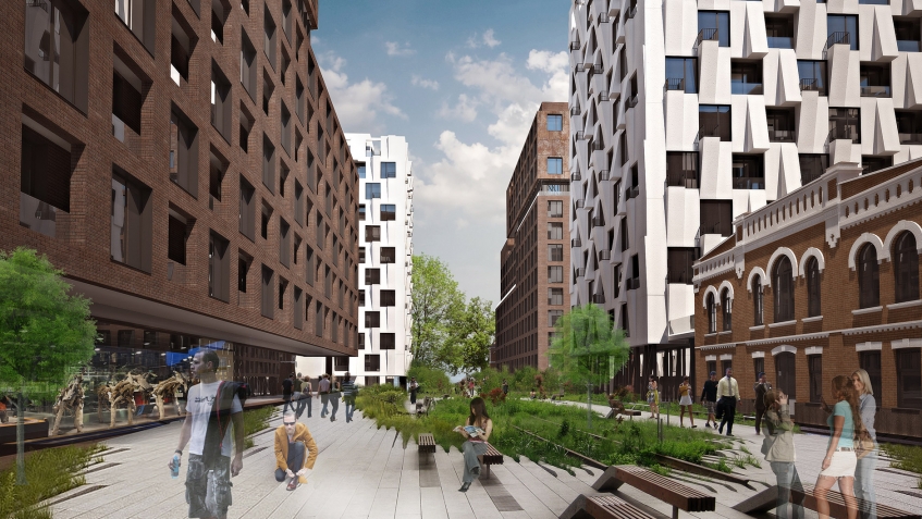 Резиденции Архитекторов. Москва, Большая Почтовая ул., вл. 24, 30, 34