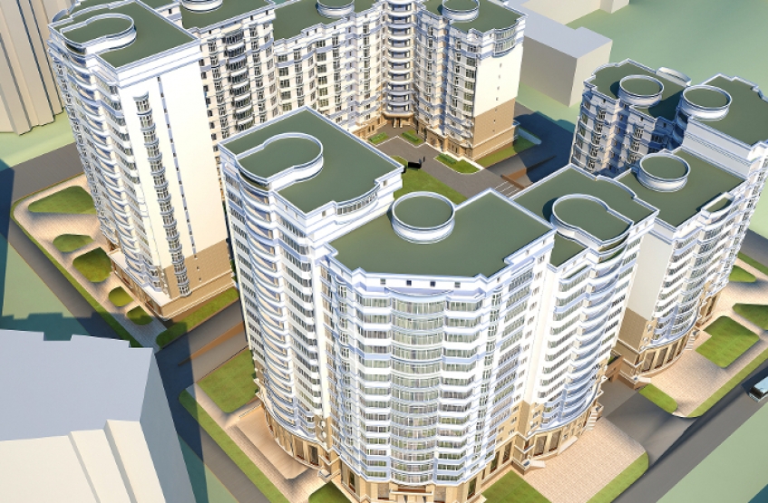 ЖК Звездный. Лыткарино. Московская обл., Лыткарино, Первомайская ул., к. 3-5