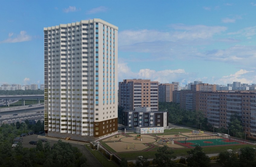 ЖК Альтаир. Московская обл., Химки, Левобережный мкр., Зелёная ул., 6, к.1 