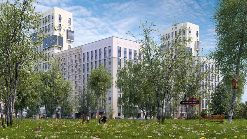 ЖК «Нормандия». Москва, Тайнинская ул., вл. 9-11