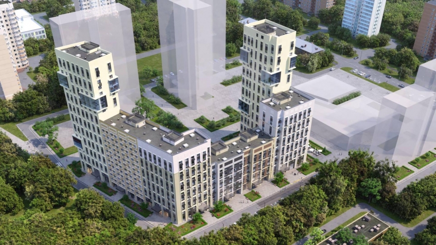 ЖК «Нормандия». Москва, Тайнинская ул., вл. 9-11