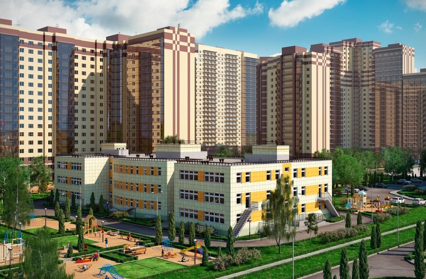 Мкр Новокосино-2. Московская обл., Реутов, Юбилейный пр-т / Челомея ул. / Носовихинское ш.