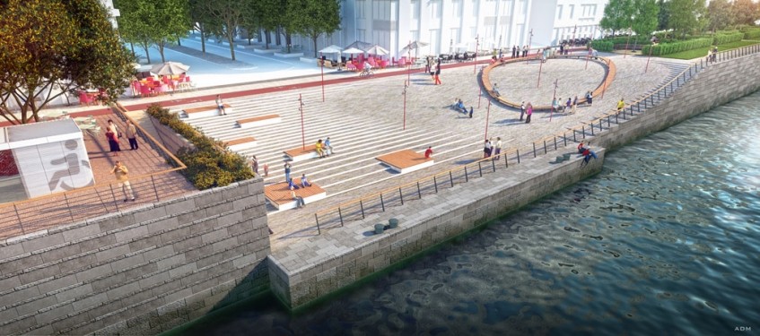 МФК Западный порт. Кварталы на набережной. Москва, Заречная ул., вл. 2/1