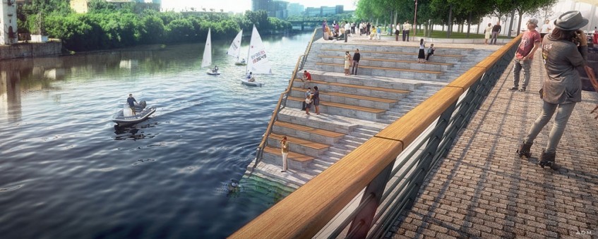 МФК Западный порт. Кварталы на набережной. Москва, Заречная ул., вл. 2/1