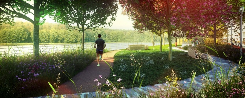 МФК Западный порт. Кварталы на набережной. Москва, Заречная ул., вл. 2/1