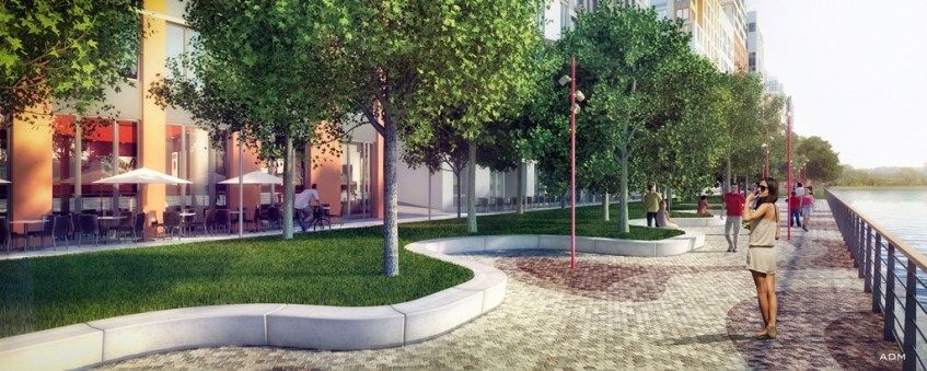 МФК Западный порт. Кварталы на набережной. Москва, Заречная ул., вл. 2/1