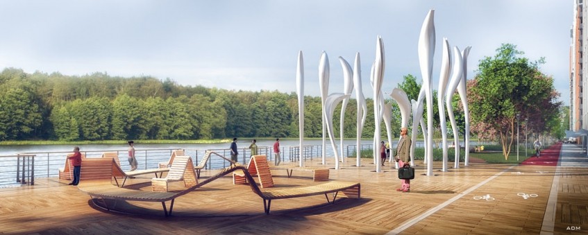 МФК Западный порт. Кварталы на набережной. Москва, Заречная ул., вл. 2/1