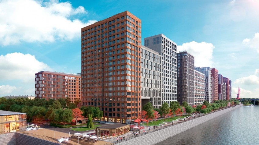 МФК Западный порт. Кварталы на набережной. Москва, Заречная ул., вл. 2/1