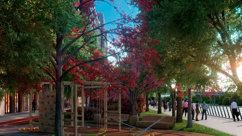 МФК Западный порт. Кварталы на набережной. Москва, Заречная ул., вл. 2/1