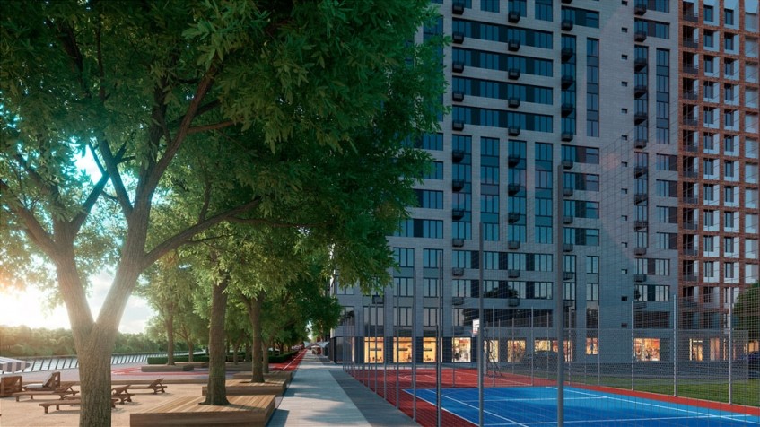 МФК Западный порт. Кварталы на набережной. Москва, Заречная ул., вл. 2/1