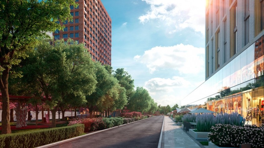 МФК Западный порт. Кварталы на набережной. Москва, Заречная ул., вл. 2/1