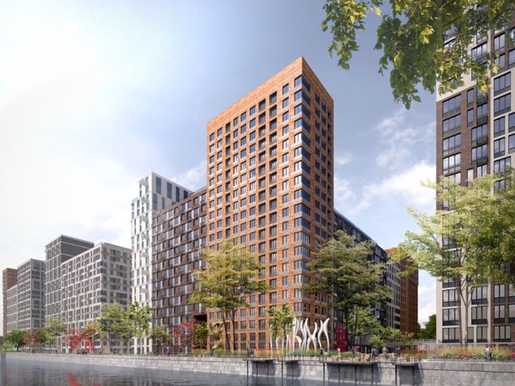 МФК Западный порт. Кварталы на набережной. Москва, Заречная ул., вл. 2/1