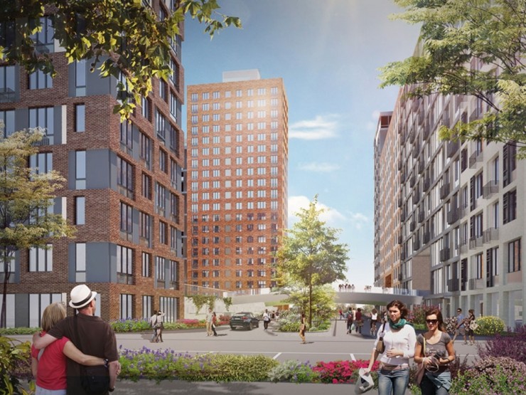 МФК Западный порт. Кварталы на набережной. Москва, Заречная ул., вл. 2/1