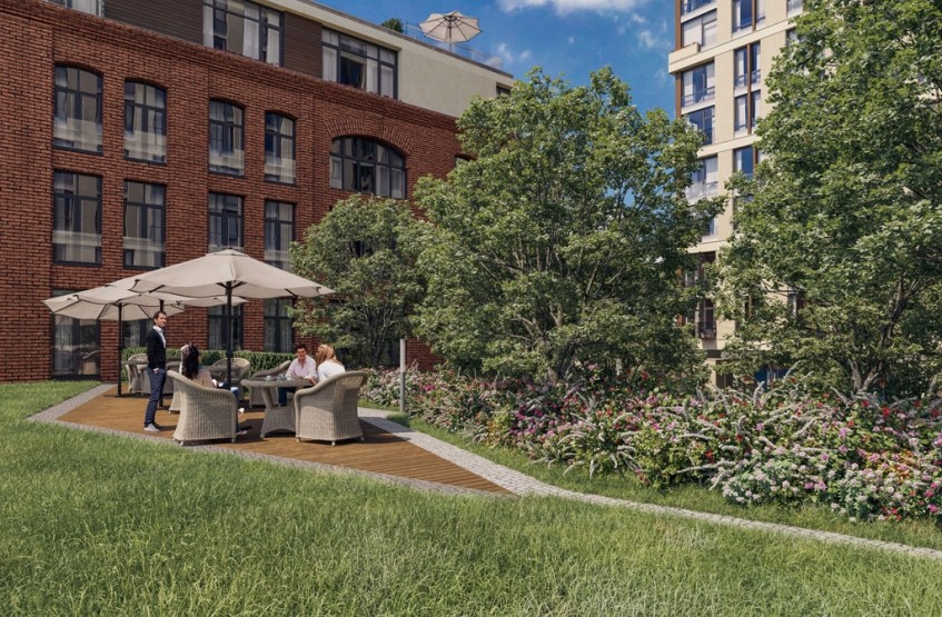 Элитный дом «Реномэ». Москва, Новослободская ул., 24