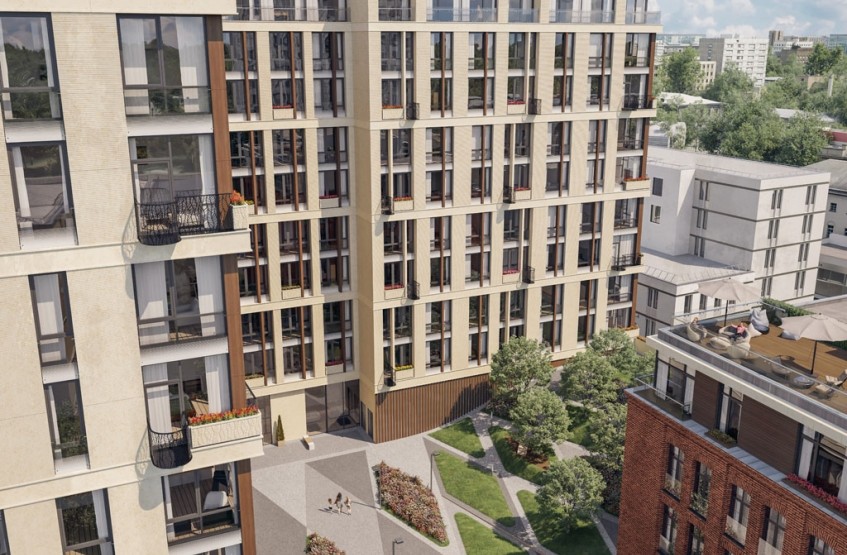 Элитный дом «Реномэ». Москва, Новослободская ул., 24