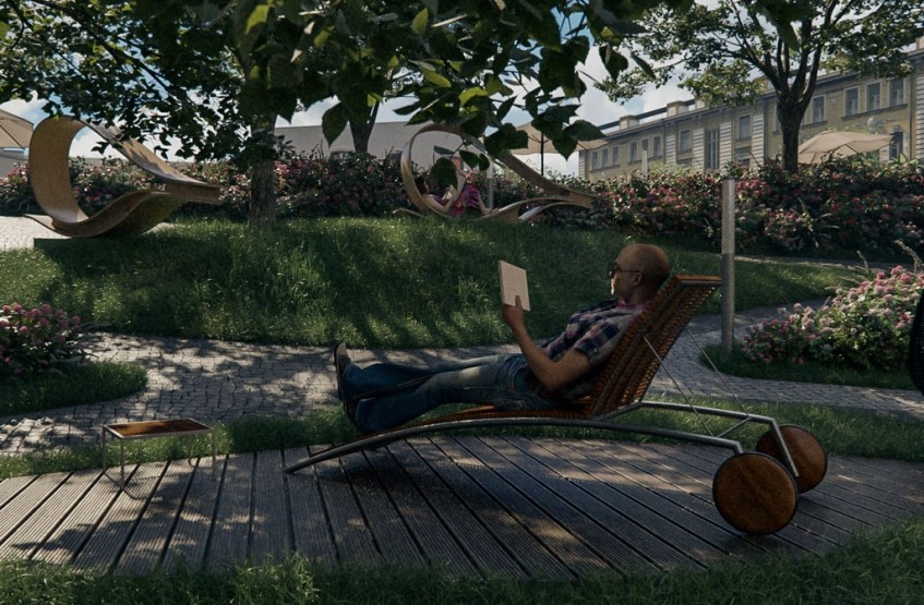 Элитный дом «Реномэ». Москва, Новослободская ул., 24