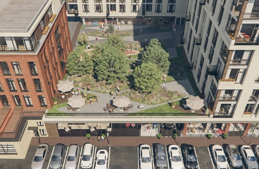 Элитный дом «Реномэ». Москва, Новослободская ул., 24