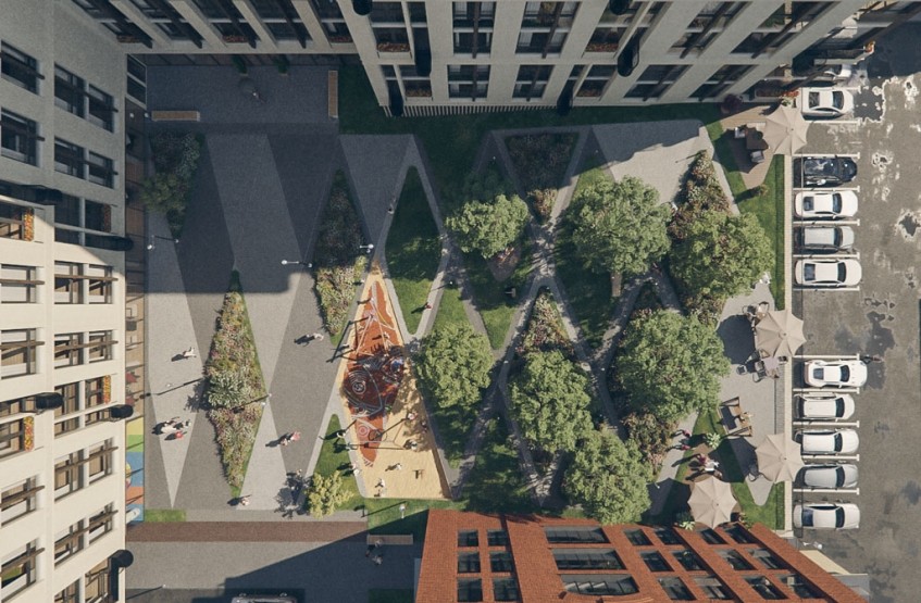 Элитный дом «Реномэ». Москва, Новослободская ул., 24