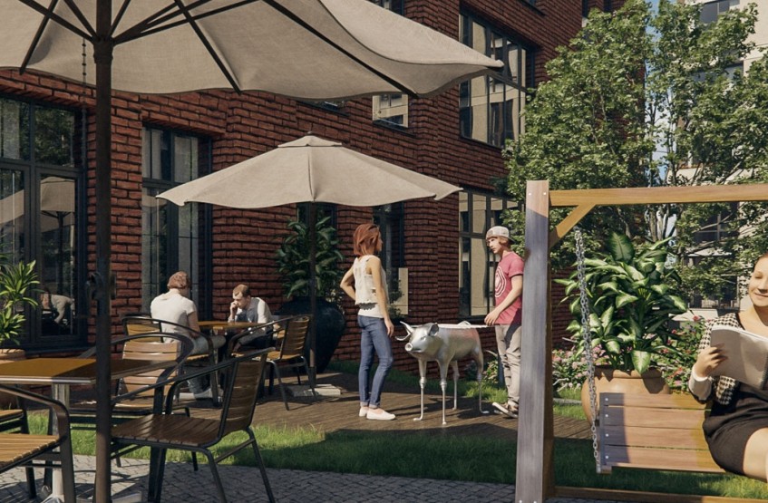 Элитный дом «Реномэ». Москва, Новослободская ул., 24