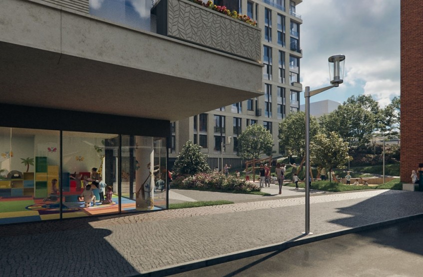 Элитный дом «Реномэ». Москва, Новослободская ул., 24