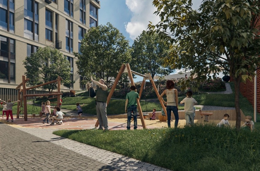 Элитный дом «Реномэ». Москва, Новослободская ул., 24