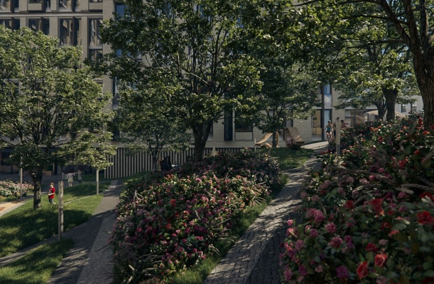 Элитный дом «Реномэ». Москва, Новослободская ул., 24