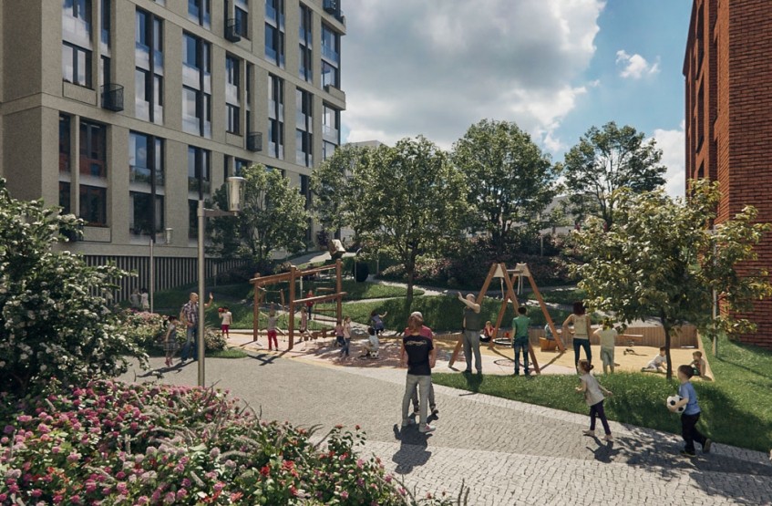 Элитный дом «Реномэ». Москва, Новослободская ул., 24