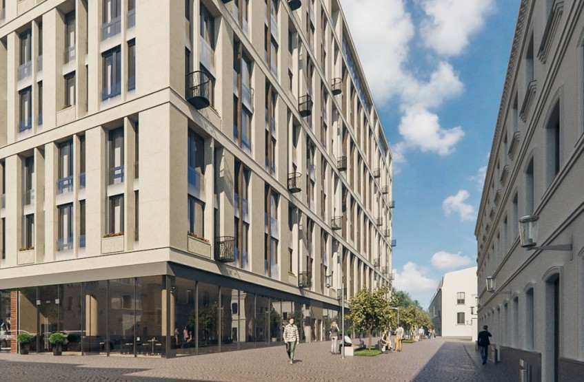 Элитный дом «Реномэ». Москва, Новослободская ул., 24