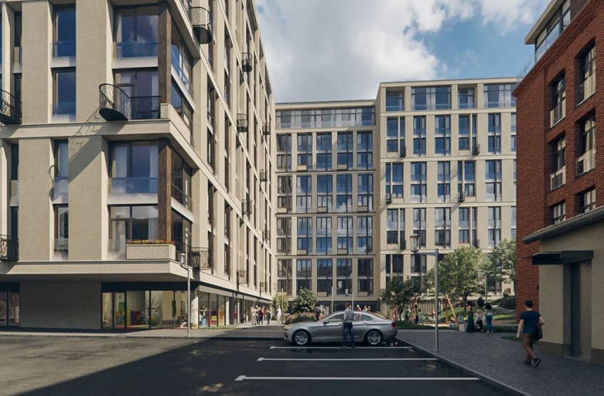 Элитный дом «Реномэ». Москва, Новослободская ул., 24