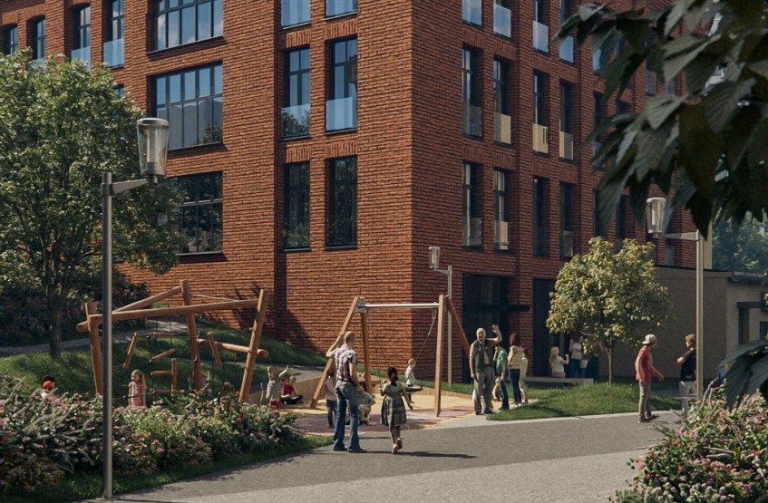 Элитный дом «Реномэ». Москва, Новослободская ул., 24