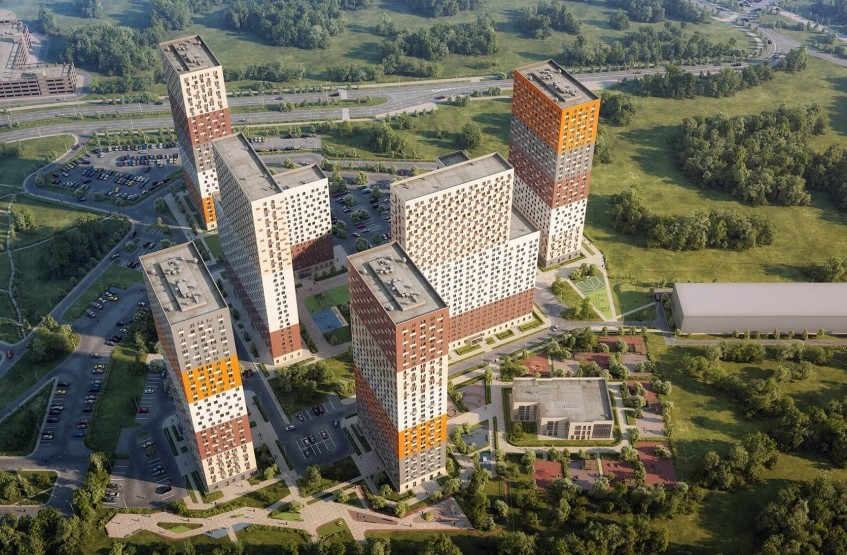 ЖК Митино Парк. Московская обл., Красногорск, Дубравная ул.