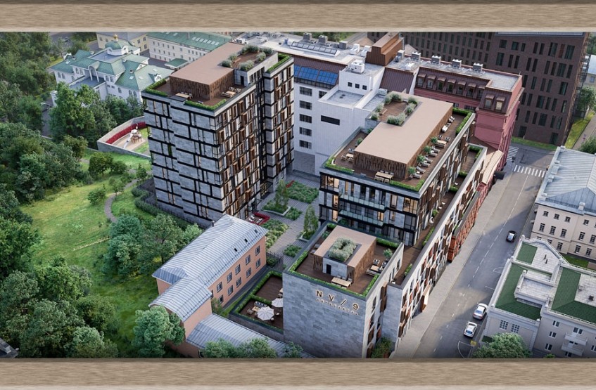 ЖК Nv 9 Artkvartal. Москва, Большой Николоворобинский пер., 9/11