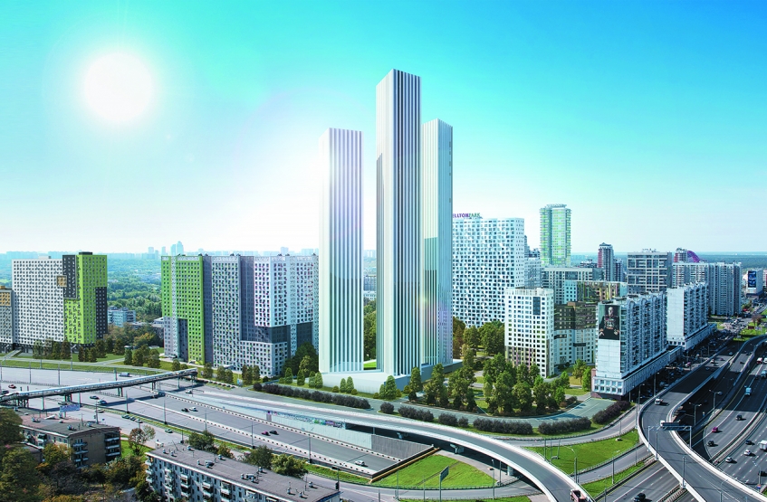 ЖК Wellton Towers . Москва, Маршала Жукова пр-т / Народного Ополчения ул.