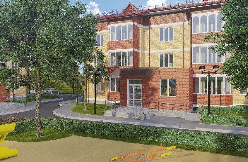 ЖК Новые Луховицы. Московская обл., Луховицы, Учебный пер., 3 корп. 2, 3, 5