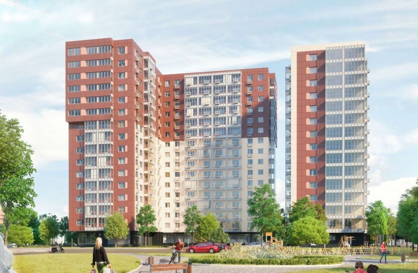 ЖК Солнечный в Жуковском. Московская обл., Жуковский, Солнечная улица, 5А, 15, 5-5А