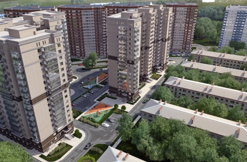 Мкр. 4А в Лыткарино. Московская обл., Лыткарино, Мкр. 4А, Колхозная ул.