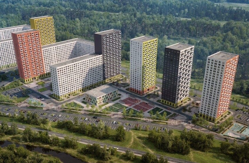 Жилой район Саларьево Парк. Москва, Московский пос., Киевское ш.