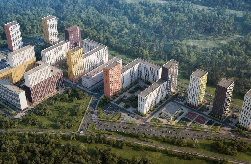 Жилой район Саларьево Парк. Москва, Московский пос., Киевское ш.