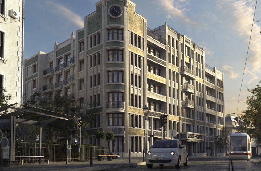 ЖК Резиденция на Покровском бульваре. Москва, Покровский бул. 5, стр.1,2