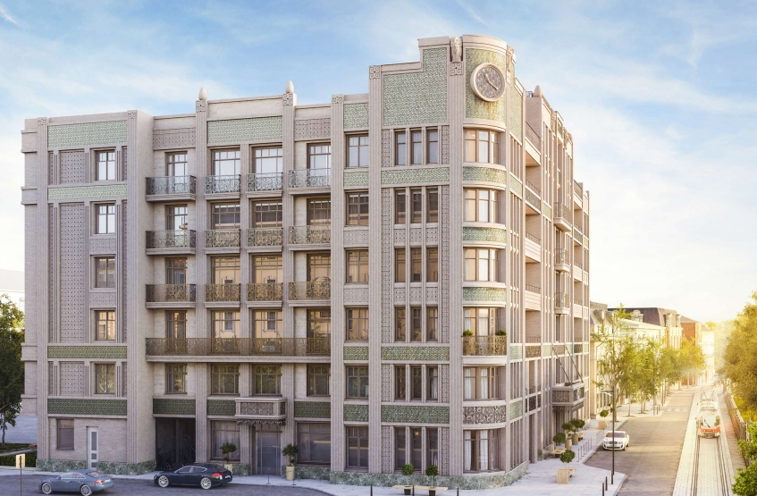 ЖК Резиденция на Покровском бульваре. Москва, Покровский бул. 5, стр.1,2