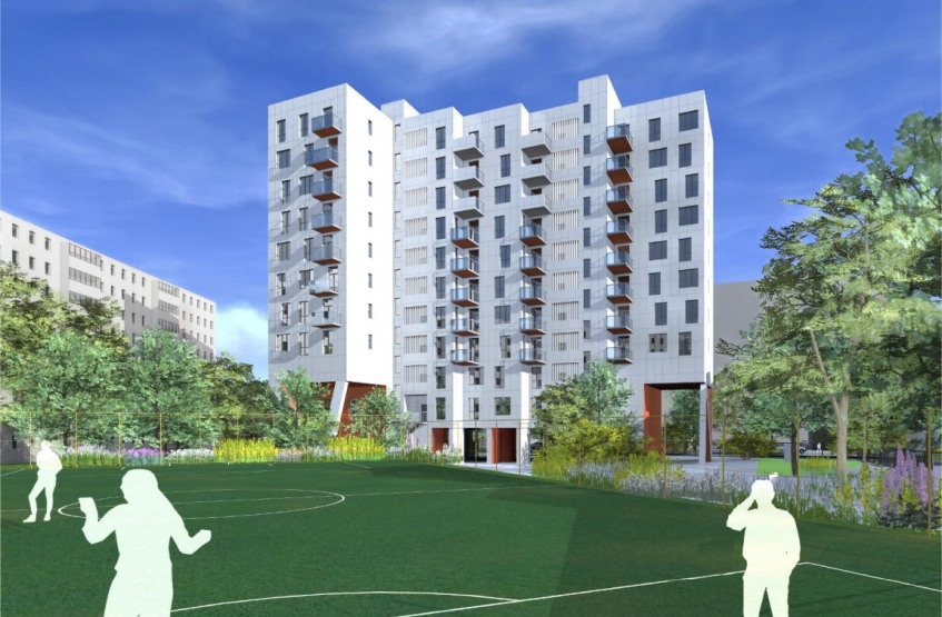 ЖК Дом в Кусково. Москва, Вешняковская ул., 10