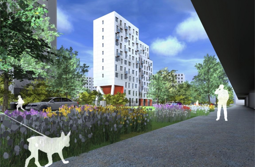 ЖК Дом в Кусково. Москва, Вешняковская ул., 10